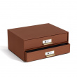 Two drawer box storage, BIGSO BIRGER RESTORE, 33 x 25,5 x H 14,5 cm