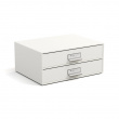 Two drawer box storage, BIGSO BIRGER, 33 x 25,5 x H 14,5 cm