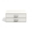Two drawer box storage, BIGSO BIRGER, 33 x 25,5 x H 14,5 cm