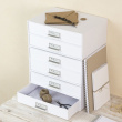 Two drawer box storage, BIGSO BIRGER, 33 x 25,5 x H 14,5 cm