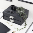 Two drawer box storage, BIGSO BIRGER, 33 x 25,5 x H 14,5 cm