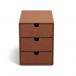 Drawer box storage, Slim, BIGSO INGRID RESTORE, 25,5 x 16 x H 20,5 cm