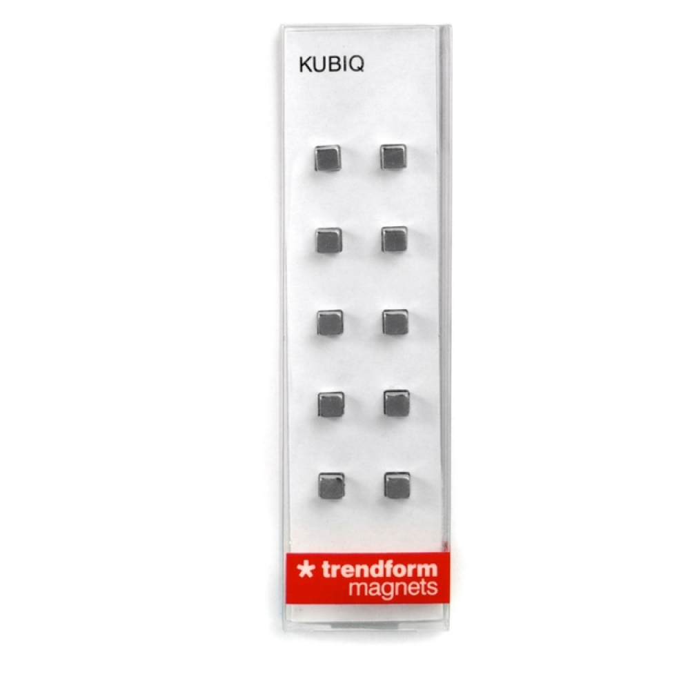 Magnets mini, set of 10, KUBIQ, 0,5cm, silver in the group Storage / Magnets and adhesives / Strong magnets at SmartaSaker.se (42275)