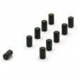 Magnets, Mini, Set of 10, MAGNUM, small and super strong, Ø 0,4 x H 0,7 cm , Black Magnets, Mini, Set of 10, MAGNUM, small and super strong, Ø 0,4 x H 0,7 cm , Black