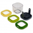 Food preparation Sert, 3-IN-1 MULTI-PREP, Joseph Joseph, Green / Yellow Food preparation Sert, 3-IN-1 MULTI-PREP, Joseph Joseph, Green / Yellow