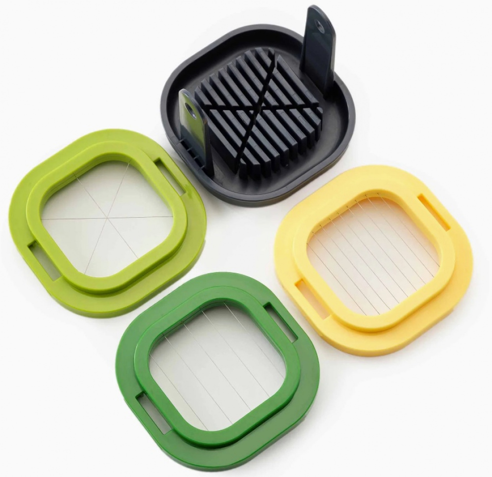 Food preparation Sert, 3-IN-1 MULTI-PREP, Joseph Joseph, Green / Yellow in the group Storage / Kitchen storage at SmartaSaker.se (42279)