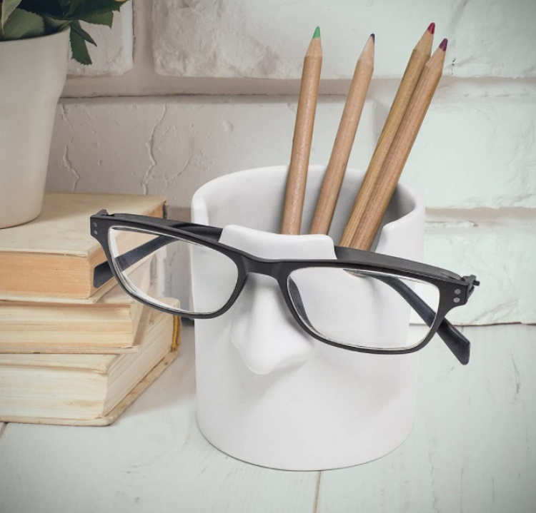 Pen Cup & Eyeglasses Holder, MR TIDY, Ø 9,5 x H 10 cm in the group Storage / Office supplies at SmartaSaker.se (42280)