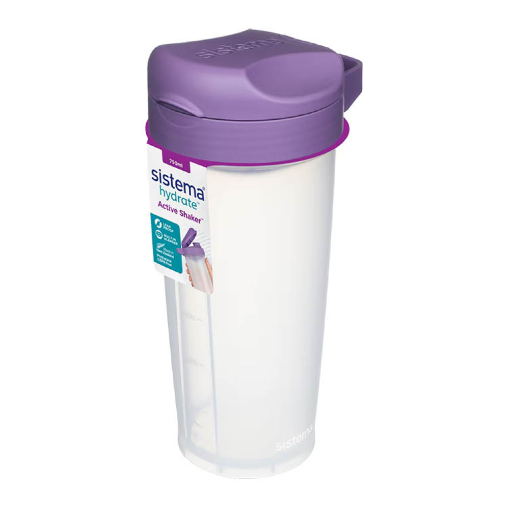 Container, 750 ml, SISTEMA ACTIVE SHAKER in the group Storage / Kitchen storage / Storage jars / Sistema storage jars at SmartaSaker.se (42281)