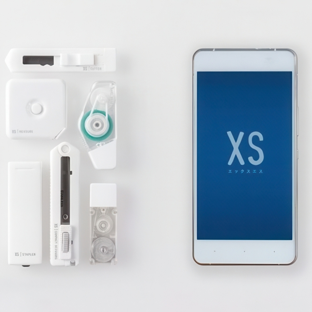 Mini Tape measure, 1,5 m, MIDORI XS, 3,8 × 3,8 cm, Black in the group Storage / Office supplies at SmartaSaker.se (42283)