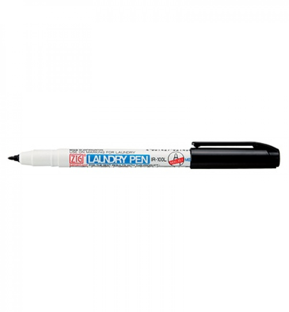Fabric Marker ZIG LAUNDRY PEN, Svart in the group Storage / Office supplies at SmartaSaker.se (42287)