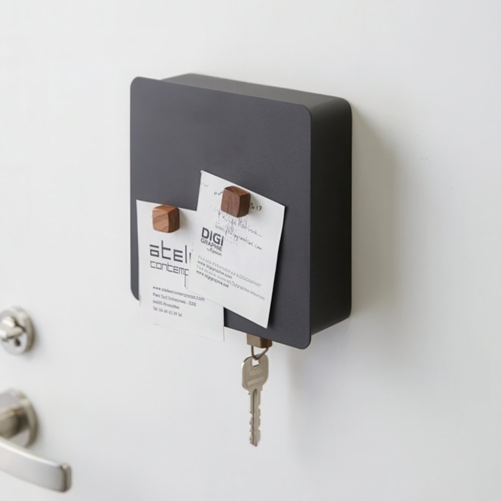 Key Cabinet, Magnetic, TOWER SQUARE, Yamazaki, 16 x 16 cm in the group Storage / Hallway storage / Key cabinets at SmartaSaker.se (42311)