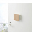 Key Cabinet, Magnetic, RIN SQUARE, Yamazaki, 16 x 16 cm, White / Nature Key Cabinet, Magnetic, RIN SQUARE, Yamazaki, 16 x 16 cm, White / Nature
