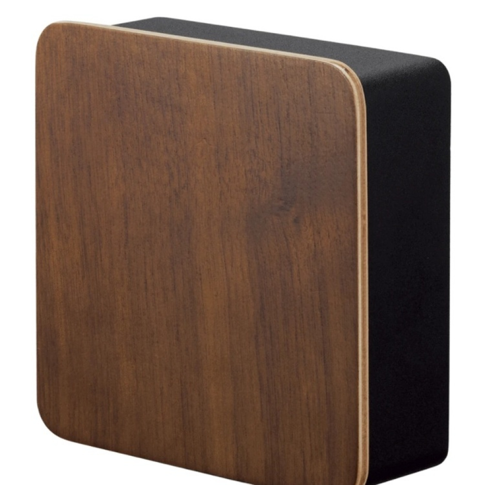 Key Cabinet, Magnetic, RIN SQUARE, Yamazaki, 16 x 16 cm, Black / Brown in the group Storage at SmartaSaker.se (42313)