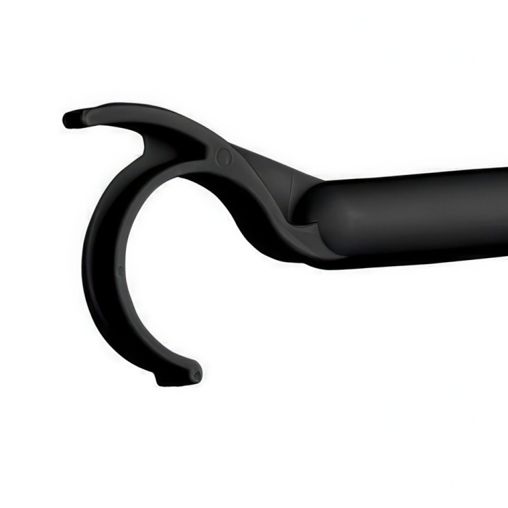 Bar with hook for wardrobe in metal, REACH BAR, 76 cm in the group Storage / Wardrobe storage / Hangers and hooks at SmartaSaker.se (42314)
