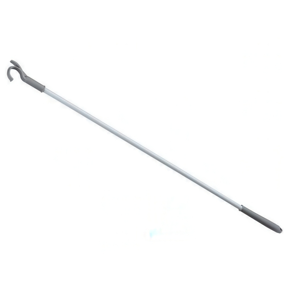 Bar with hook for wardrobe in metal, REACH BAR, 76 cm in the group Storage / Wardrobe storage / Hangers and hooks at SmartaSaker.se (42314)