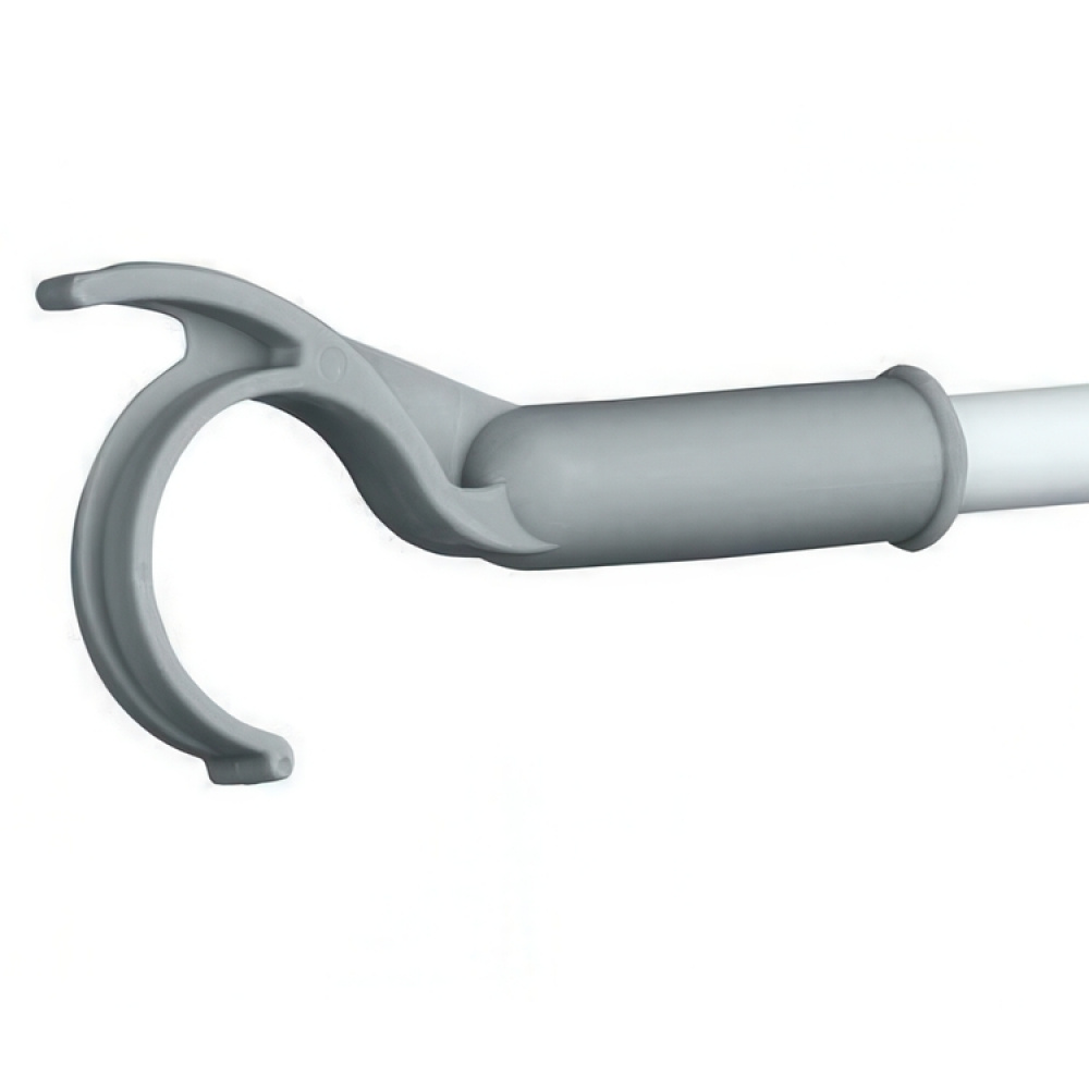 Bar with hook for wardrobe in metal, REACH BAR, 76 cm in the group Storage / Wardrobe storage / Hangers and hooks at SmartaSaker.se (42314)