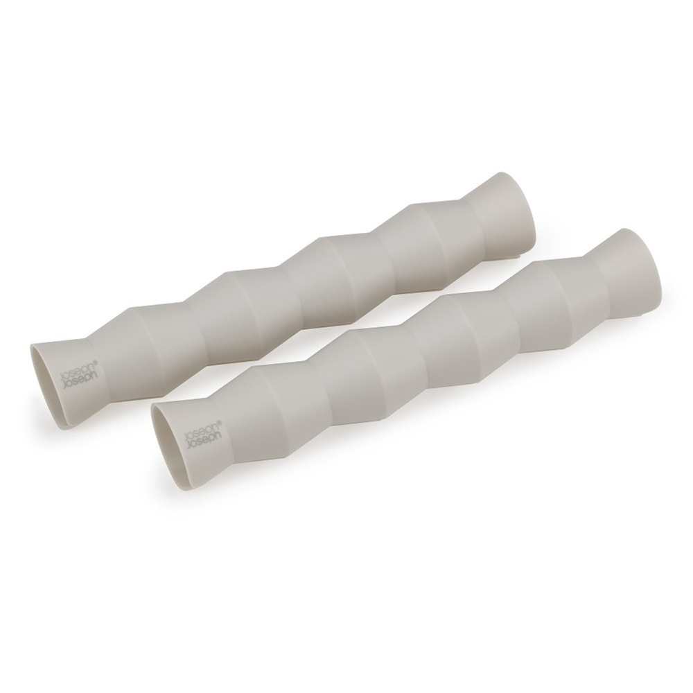 Organise your wardrobe, Set of 2, ORDERLY NARROW RAIL SPACER, Joseph Joseph, Ecru in the group Storage / Wardrobe storage / Hangers and hooks at SmartaSaker.se (42316)