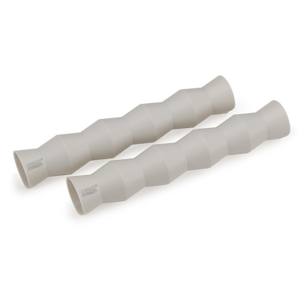 Organise your wardrobe, Set of 2, ORDERLY NARROW RAIL SPACER, Joseph Joseph, Ecru in the group Storage / Wardrobe storage / Hangers and hooks at SmartaSaker.se (42316)
