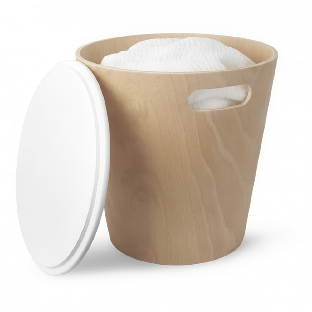 Stool / Table with storage, WOODROW, Umbra in the group Storage / Hallway storage at SmartaSaker.se (42328)