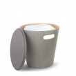 Stool / Table with storage, WOODROW, Umbra