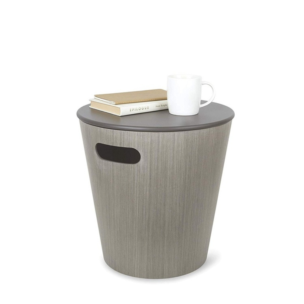 Stool / Table with storage, WOODROW, Umbra in the group Storage / Hallway storage at SmartaSaker.se (42328)