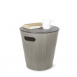 Stool / Table with storage, WOODROW, Umbra