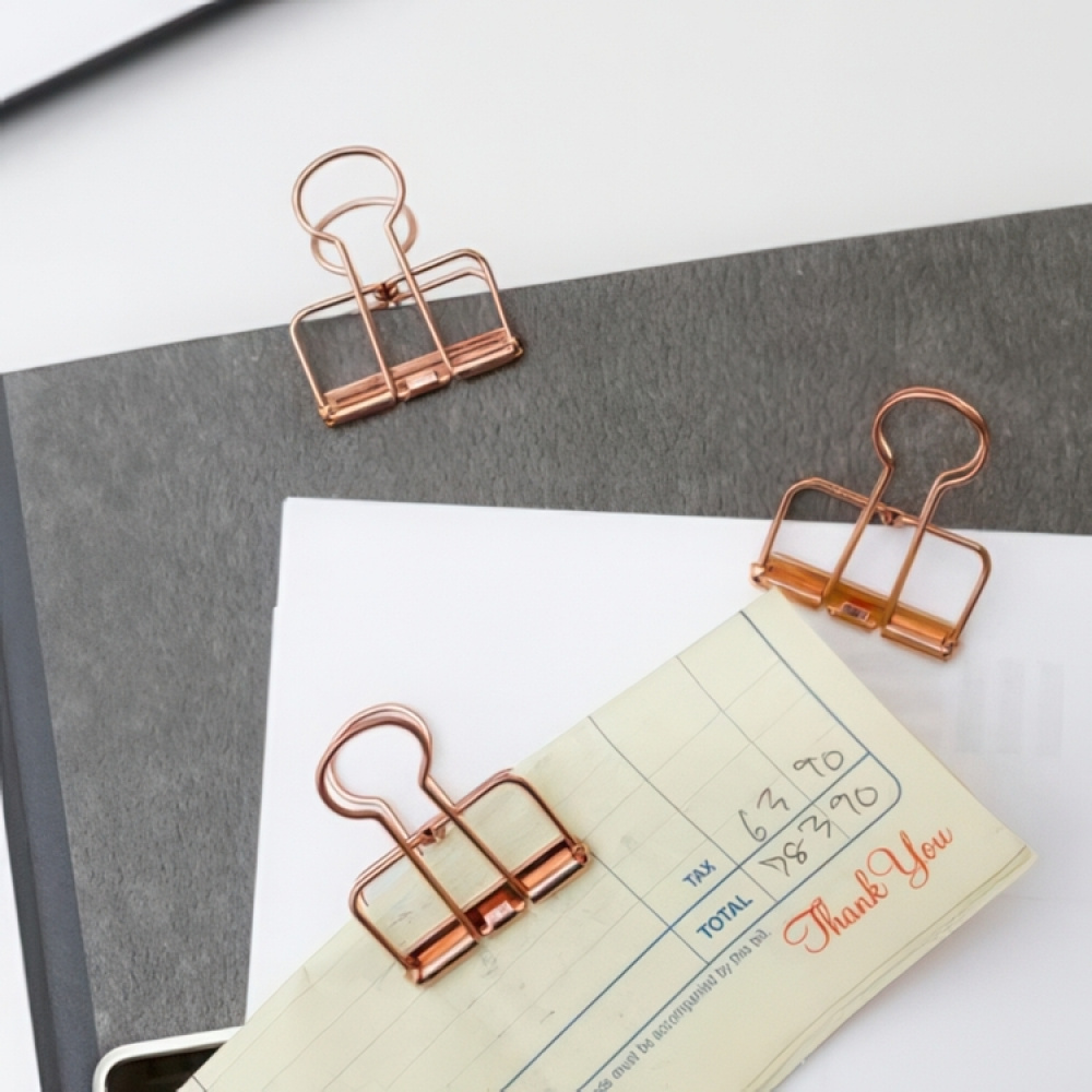 Foldback WIRE CLIPS SMALL 19mm, 6 psc in the group Storage / Office supplies at SmartaSaker.se (42342)
