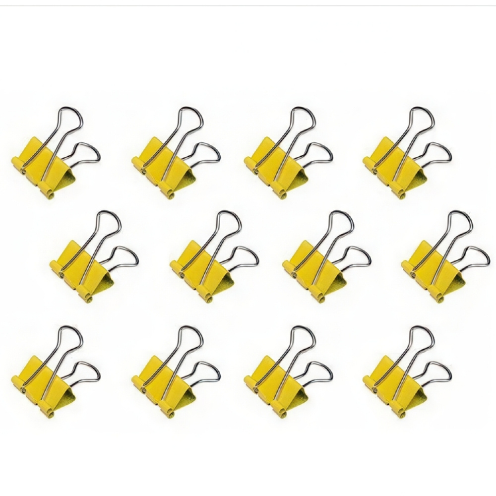 Fold Back Clips, 12 pcs, FOLDBACK XS, 19, mm in the group Storage / Office supplies at SmartaSaker.se (42349)