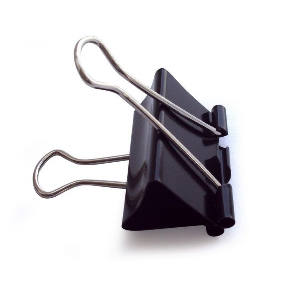 Clips, Set of 27, FOLD BACK ASSORTED, black in the group Storage / Office supplies at SmartaSaker.se (42355)