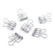 Foldback. set of 6, WIRE CLIPS SMALL 19mm, silver Foldback. set of 6, WIRE CLIPS SMALL 19mm, silver