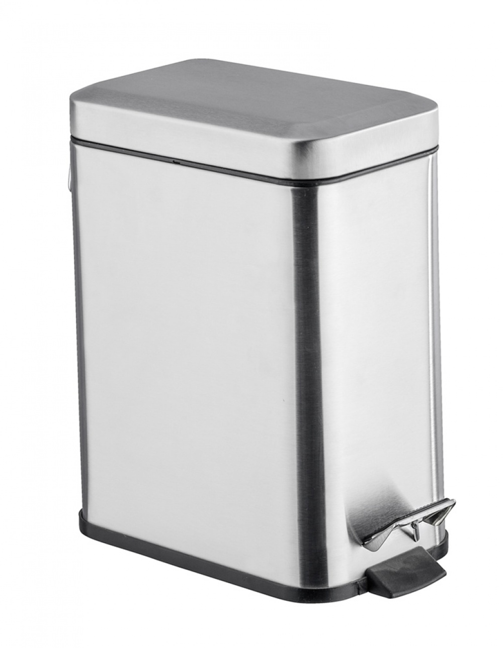 Pedal trash bucket, TRETEIMER, 5 L, Matt stainless steel in the group Storage / Cleaning and waste sorting / Waste sorting at SmartaSaker.se (42365)