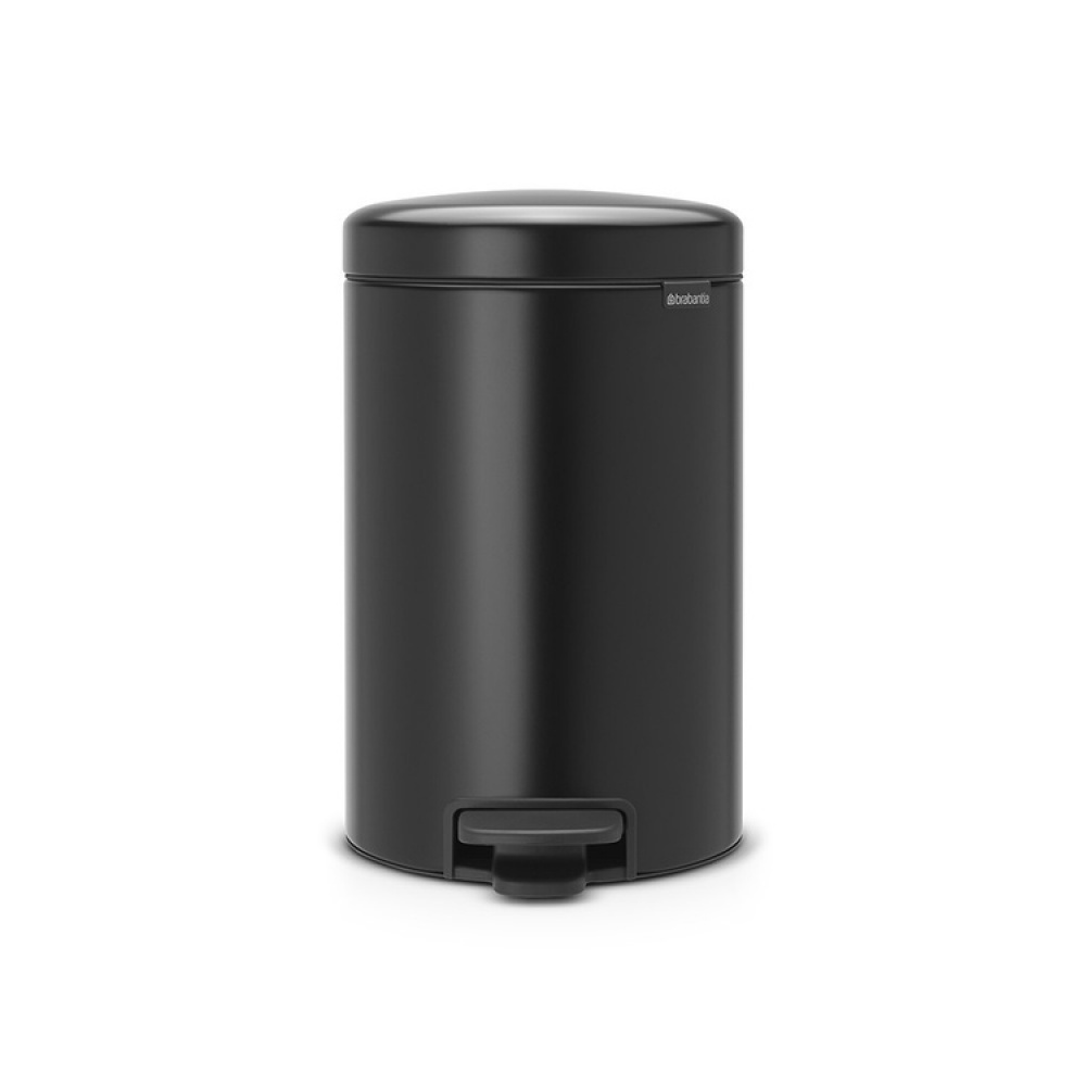 Trash Can / Pedal Bin, 12 L, BRABANTIA NEWICON, Ø 25,1 x H 41,1 cm in the group Storage / Cleaning and waste sorting / Waste sorting at SmartaSaker.se (42366)