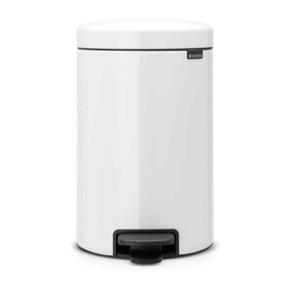 Trash Can / Pedal Bin, 12 L, BRABANTIA NEWICON, Ø 25,1 x H 41,1 cm in the group Storage / Cleaning and waste sorting / Waste sorting at SmartaSaker.se (42366)