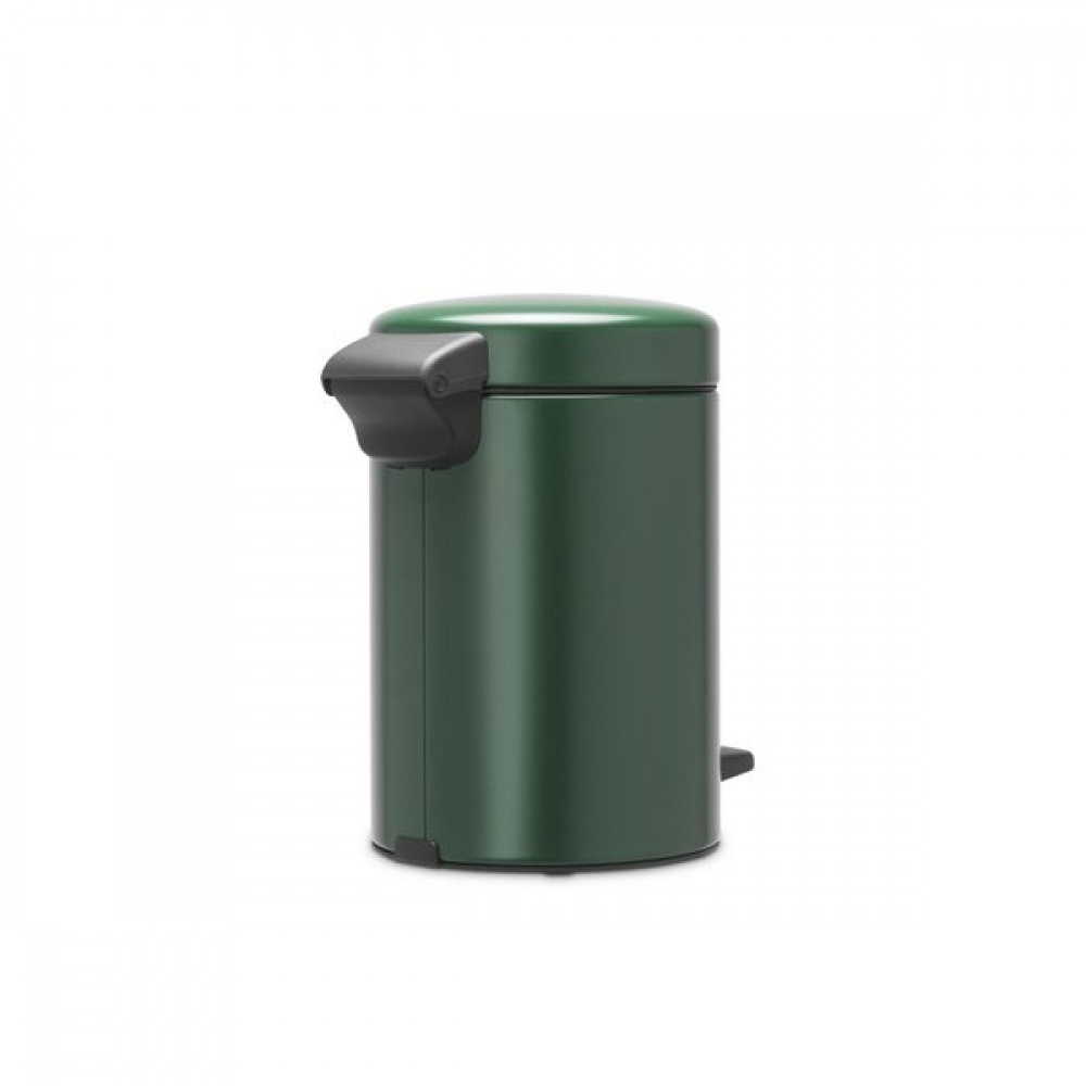 Trash Can / Pedal Bin, 3 L, BRABANTIA NEWICON, Ø 17 x H 26,4 cm, Pine Green in the group Storage / Cleaning and waste sorting / Waste sorting at SmartaSaker.se (42368-pine-green)