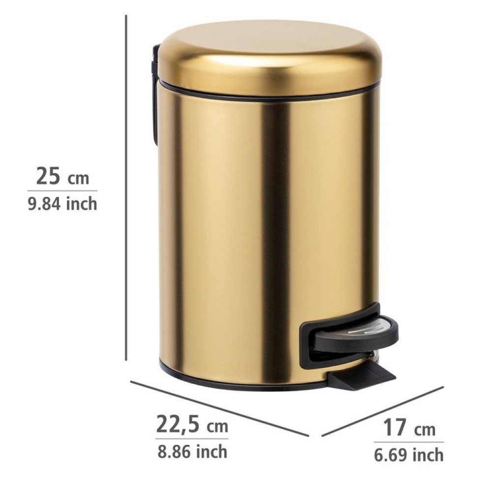 Trash Can / Pedal Bucket, 3 L, LEMAN in the group Storage / Cleaning and waste sorting / Waste sorting at SmartaSaker.se (42369)