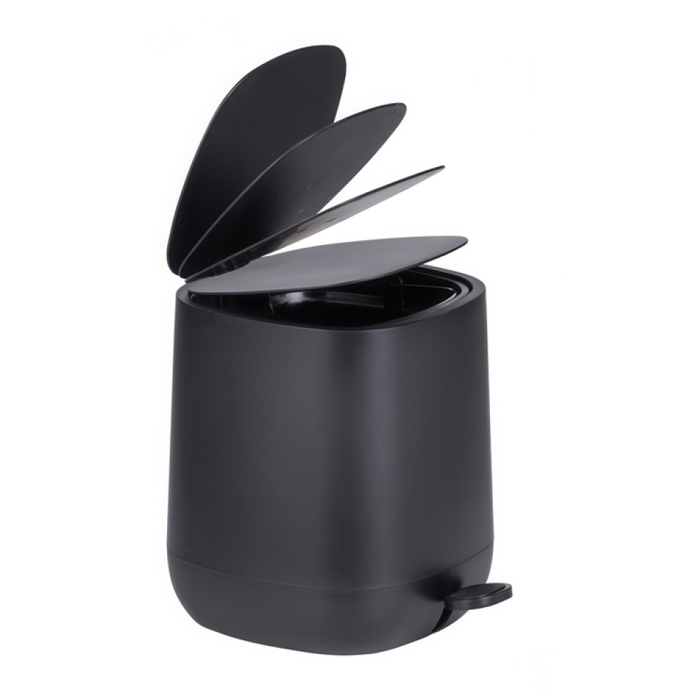 Trash Can / Pedal Bucket, 5 L, DAVOS EASY-CLOSE, Black in the group Storage / Cleaning and waste sorting / Waste sorting at SmartaSaker.se (42371)