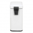 Trash Can / Pedal Bucket, SLIM PEDAL BIN, 16 x 25 cm x H 30 cm, White Trash Can / Pedal Bucket, SLIM PEDAL BIN, 16 x 25 cm x H 30 cm, White