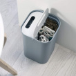 Recycling Caddy, Divided in 2, GO-RECYCLING SMALL, 14 L, Joseph Joseph, Grey