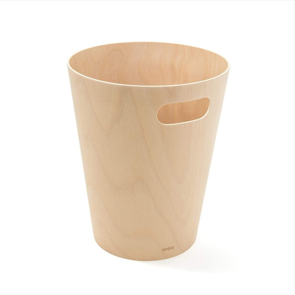 Trash can, 7,5 L WOODROW, Ø 23 x H 28 cm, Umbra in the group Storage / Bathroom storage at SmartaSaker.se (42375)