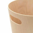 Trash can, 7,5 L WOODROW, Ø 23 x H 28 cm, Umbra