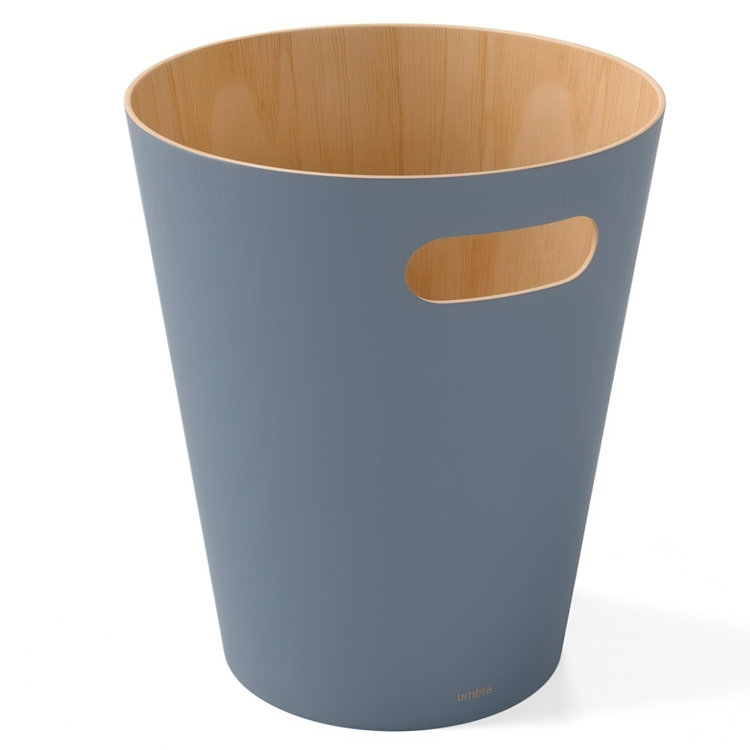 Trash can, 7,5 L WOODROW, Ø 23 x H 28 cm, Umbra in the group Storage / Cleaning and waste sorting / Waste sorting at SmartaSaker.se (42376)