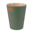 Trash can, 7,5 L WOODROW, Ø 23 x H 28 cm, Umbra