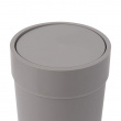 Trash can with lid, TOUCH WASTE CAN, Ø 19 x H 30 cm, Umbra