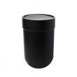 Trash can with lid, TOUCH WASTE CAN, Ø 19 x H 30 cm, Umbra