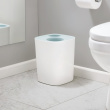 Trash Can, Two Compartments, SPLIT WASTE, 8 Litres, Joseph Joseph, White / Blue Trash Can, Two Compartments, SPLIT WASTE, 8 Litres, Joseph Joseph, White / Blue