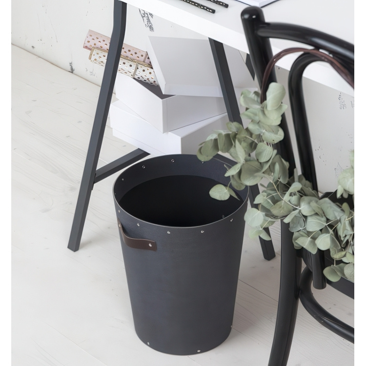 Waste Paper Bin, BIGSO ARIES, CANVAS, Ø27 x H 35cm in the group Storage / Bathroom storage / Waste bins at SmartaSaker.se (42386)