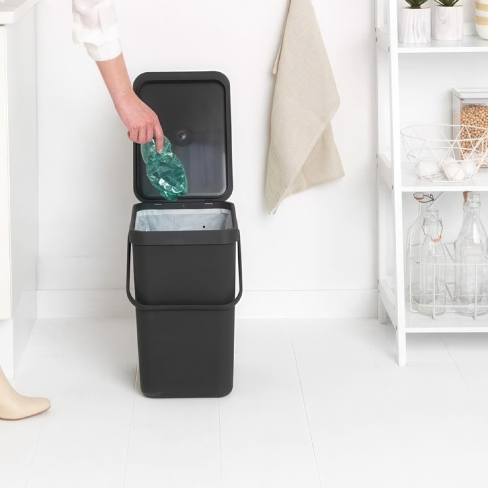 Waste Bin, BRABANTIA SORT & GO RECYCLE BIN, 12 L in the group Storage / Cleaning and waste sorting / Waste sorting at SmartaSaker.se (42387)