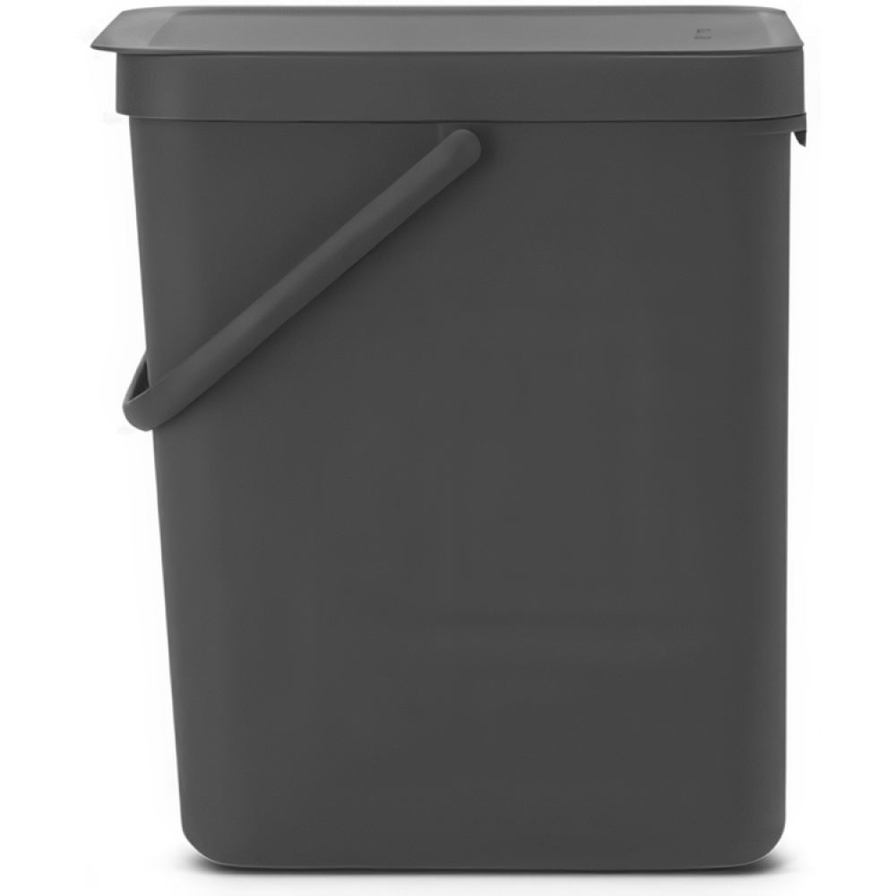 Waste bin with lid and handle 12L, Brabantia in the group Storage / Cleaning and waste sorting / Waste sorting at SmartaSaker.se (42387)