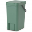 Waste Bin, BRABANTIA SORT & GO RECYCLE BIN, 12 L