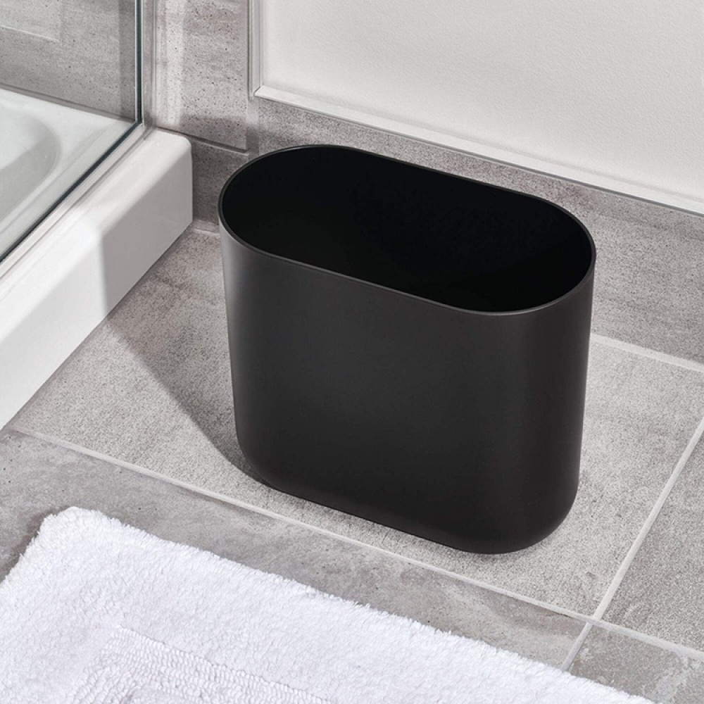 Trash Basket, Small, Oval, CADE SLIM, 27 x 14 x H 25 cm in the group Storage / Bathroom storage / Waste bins at SmartaSaker.se (42388)